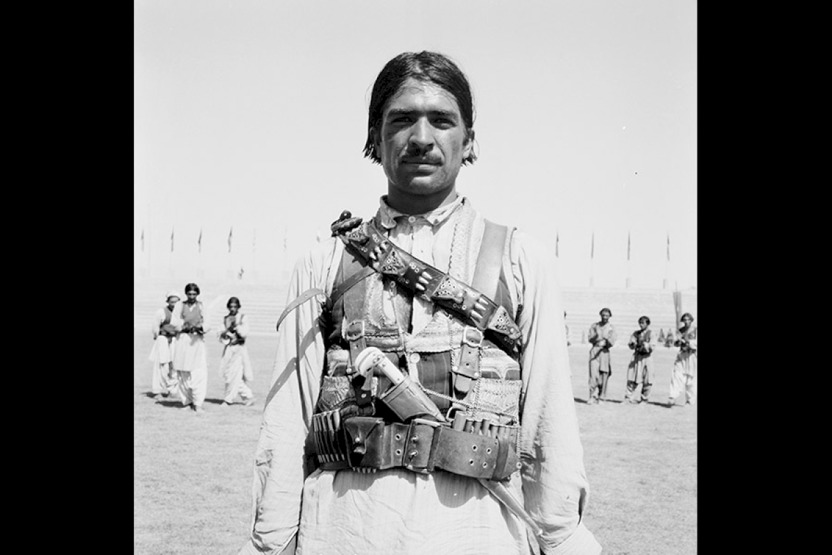 Afghanistan, Atan-Tänzer im Stadion von Kabul, 1953 © Yvonne v. Schweinitz / Kunstfoyer