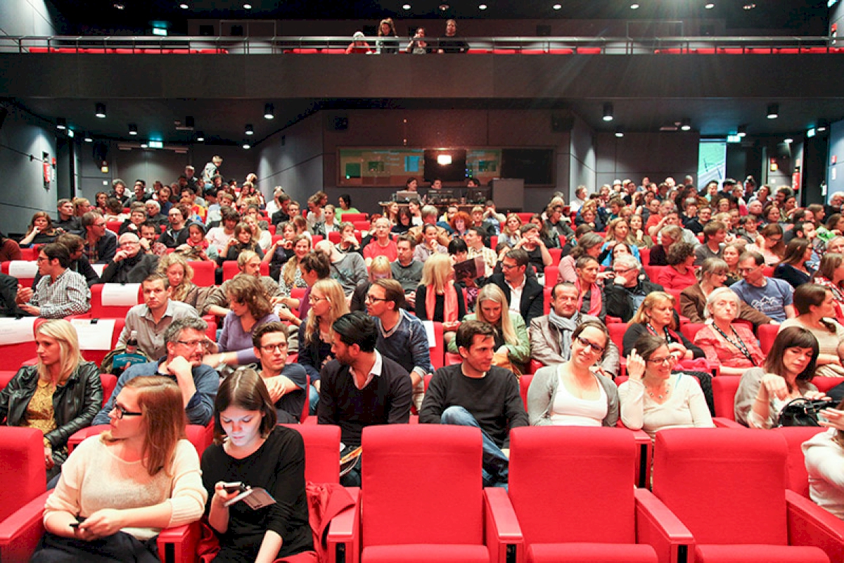 Audimax in der Hochschule für Fernsehen und Film München © DOK.fest - Micha Lang