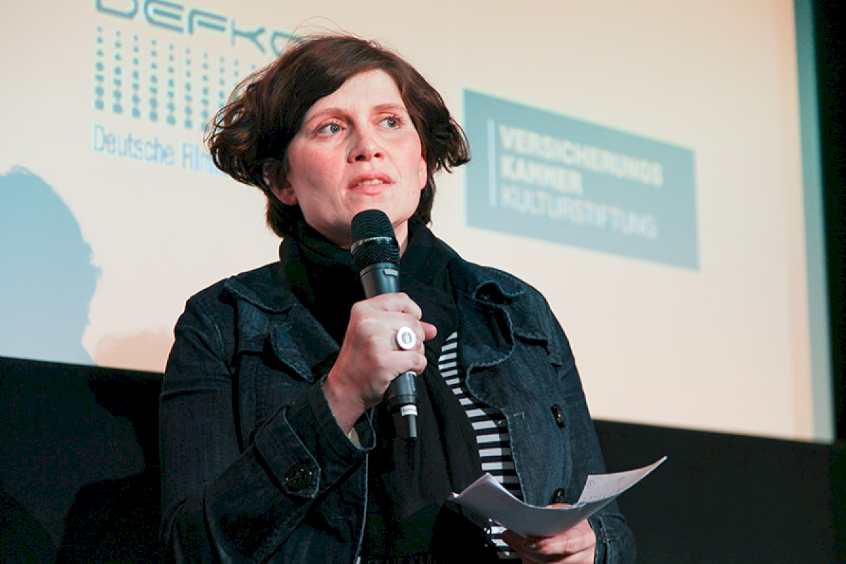 Jessica Schäfer (Versicherungskammer Kulturstiftung) © DOK.fest - Micha Lang