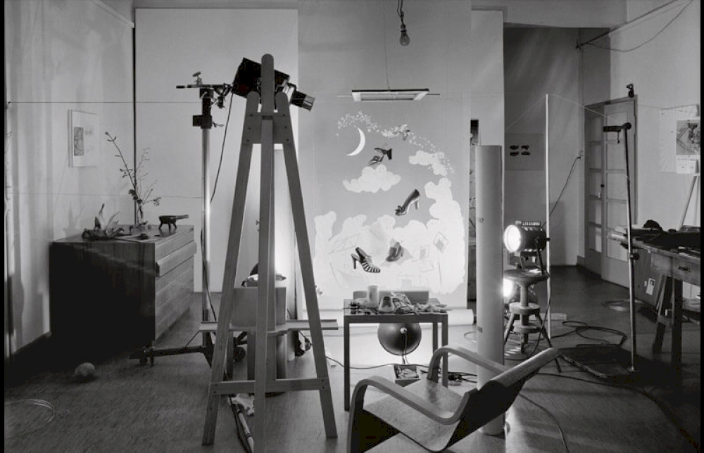 Studio von Werner Bischof. Zurich, Switzerland, 1944 © Werner Bischof / Magnum Photos
