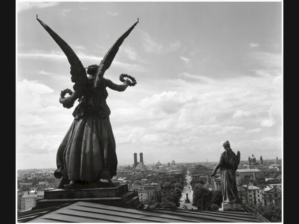 Peter Keetman: Blick vom Maximilianeum, München um 1955 © Nachlass Peter Keetman / Stfitung F.C. Gundlach