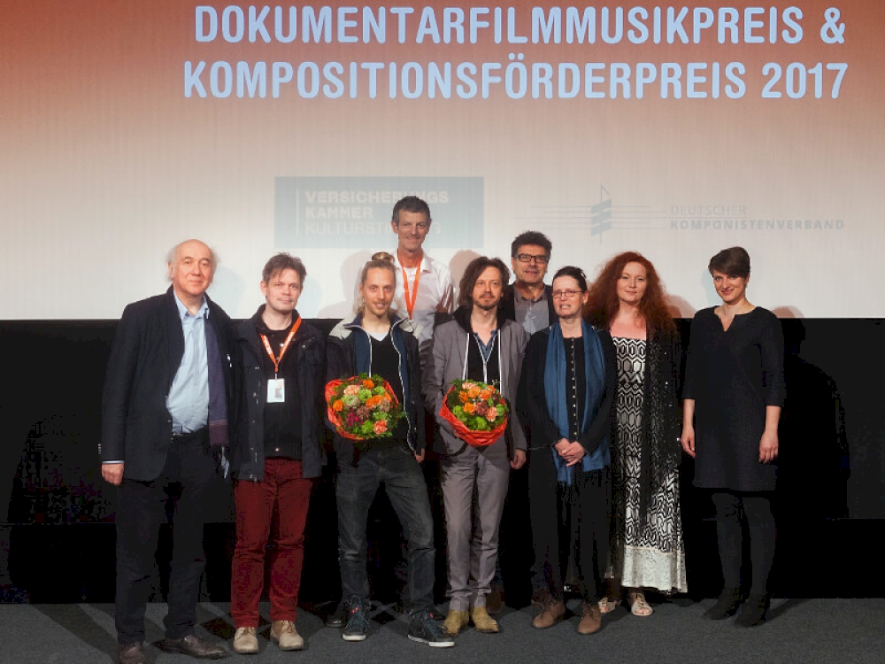 Preisträger, Jury und Preistifter beim 32. DOK.fest München