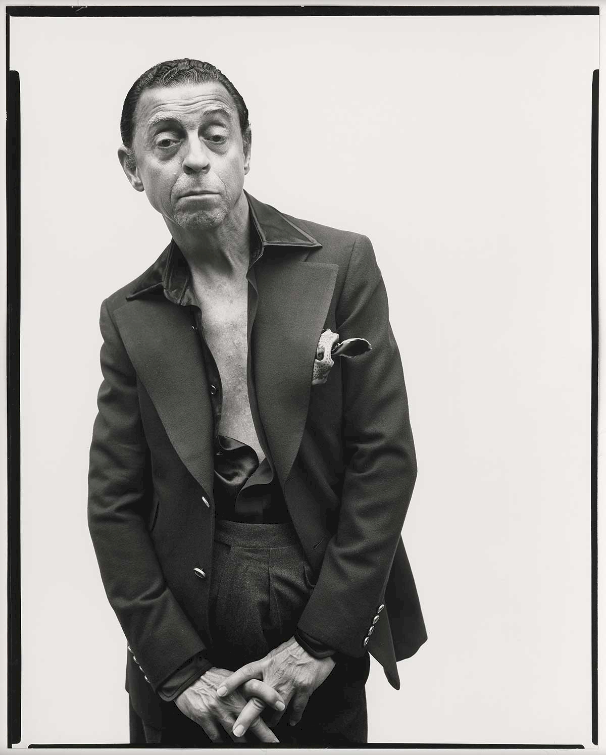 Richard Avedon, James Galonos, New York City October 8th 1975 © The Richard Avedon Foundation