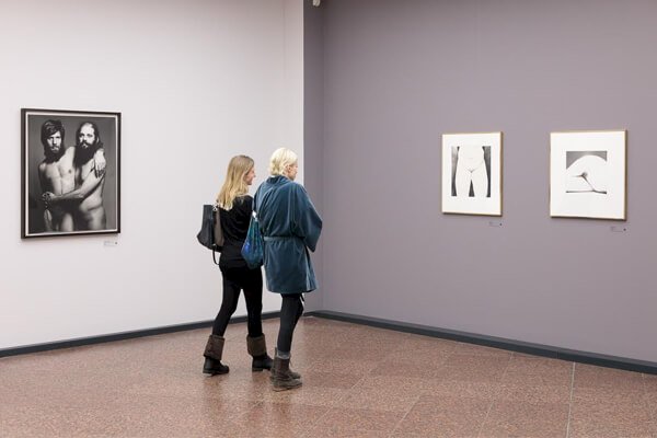 Blick in die Ausstellung The Concept of Lines