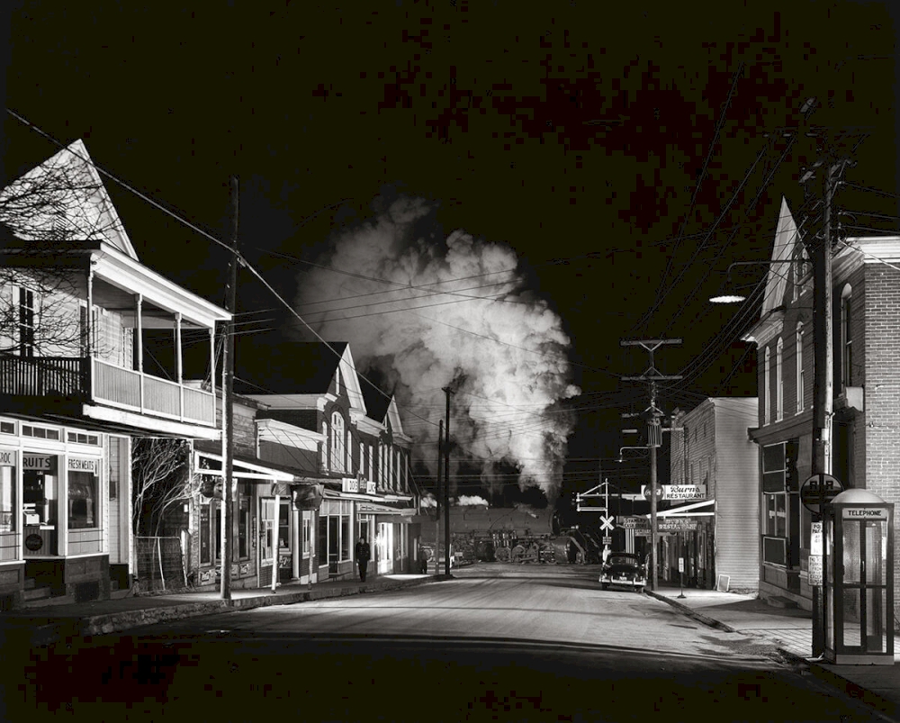 GHOST TOWN, STANLEY, VIRGINIA Stanley, Virginia, 1957 © O. Winston Link / O. Winston Link Museum, Roanoke, Virginia