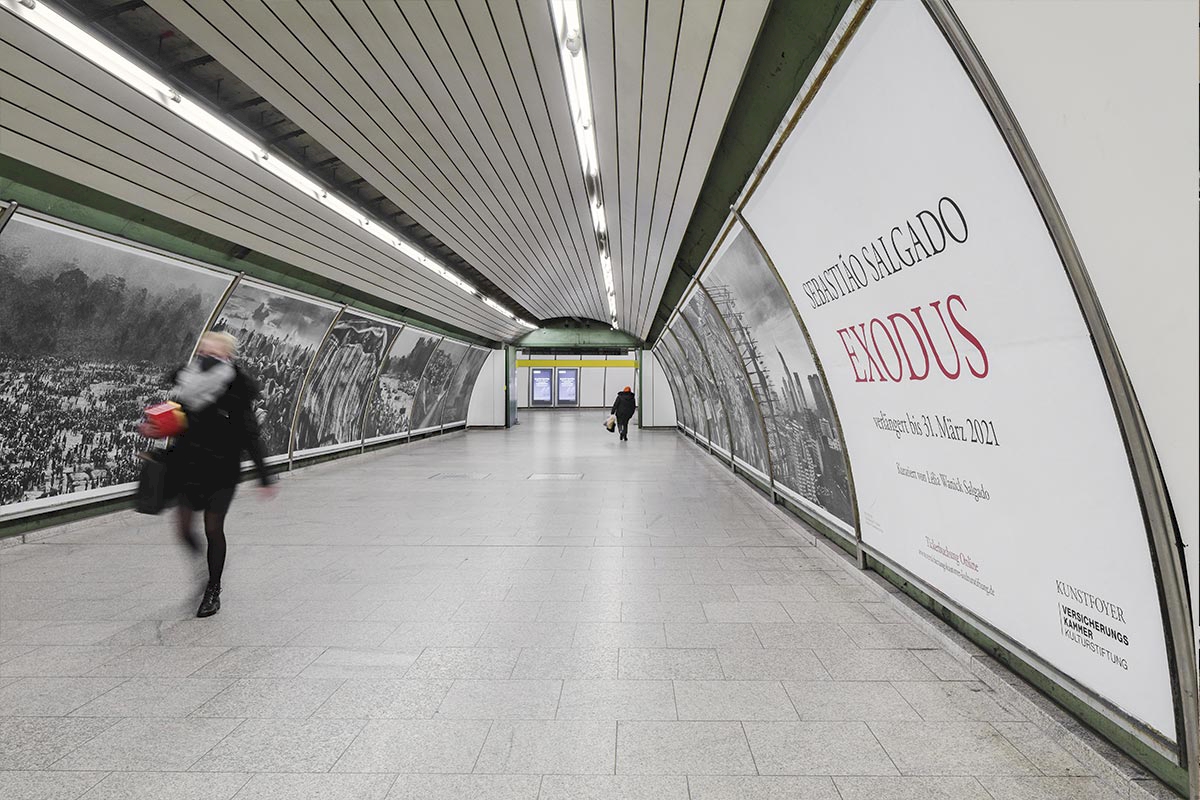 Kunsttunnel unter dem Odepnsplatz, München | © Florian Holzherr