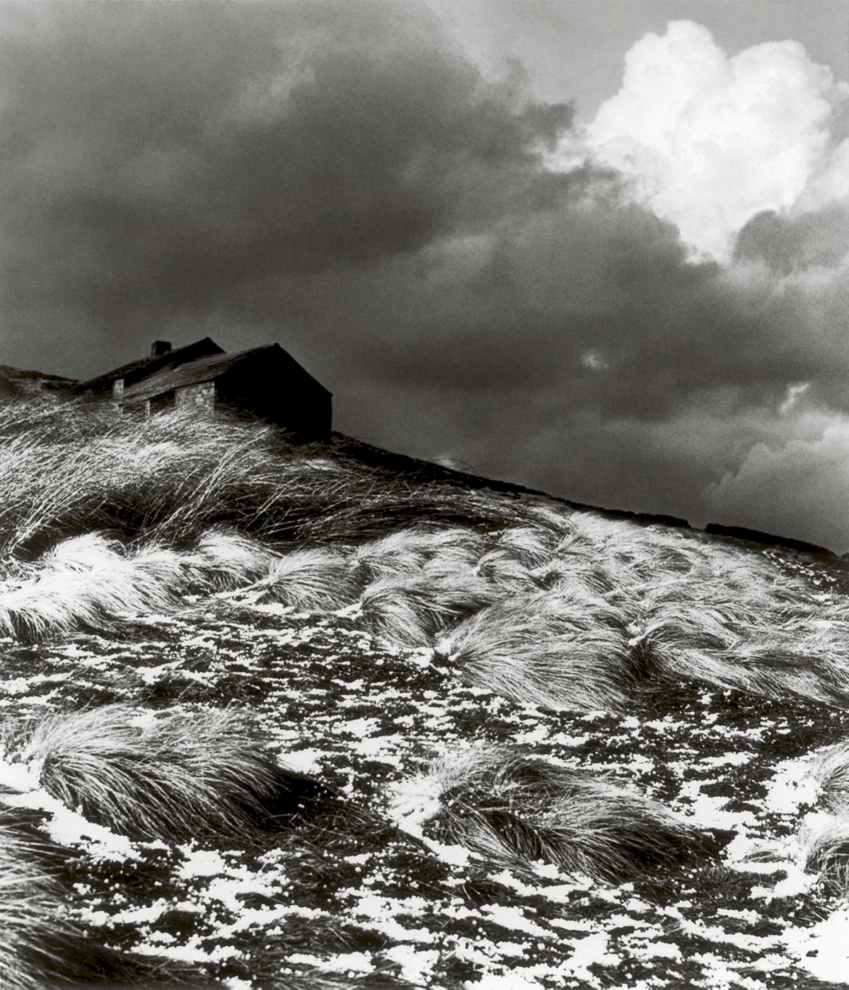 Top Withens, West Riding, Yorkshire, 1945 - Private collection, Courtesy Bill Brandt Archive and Edwynn Houk Gallery © Bill Brandt / Bill Brandt Archive Ltd.