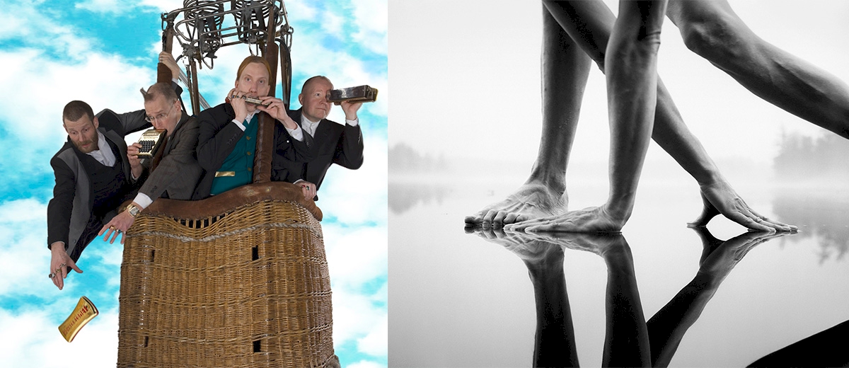 Foto Links © Juha Reunanen | Foto rechts © Arno Rafael Minkkinen