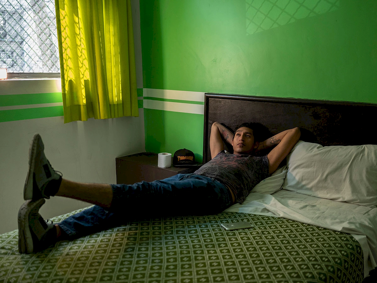 Diego, 28, chef and skater, single, Mexico City, Mexico, February 22, 2020. © Cristina de Middel/Magnum Photos