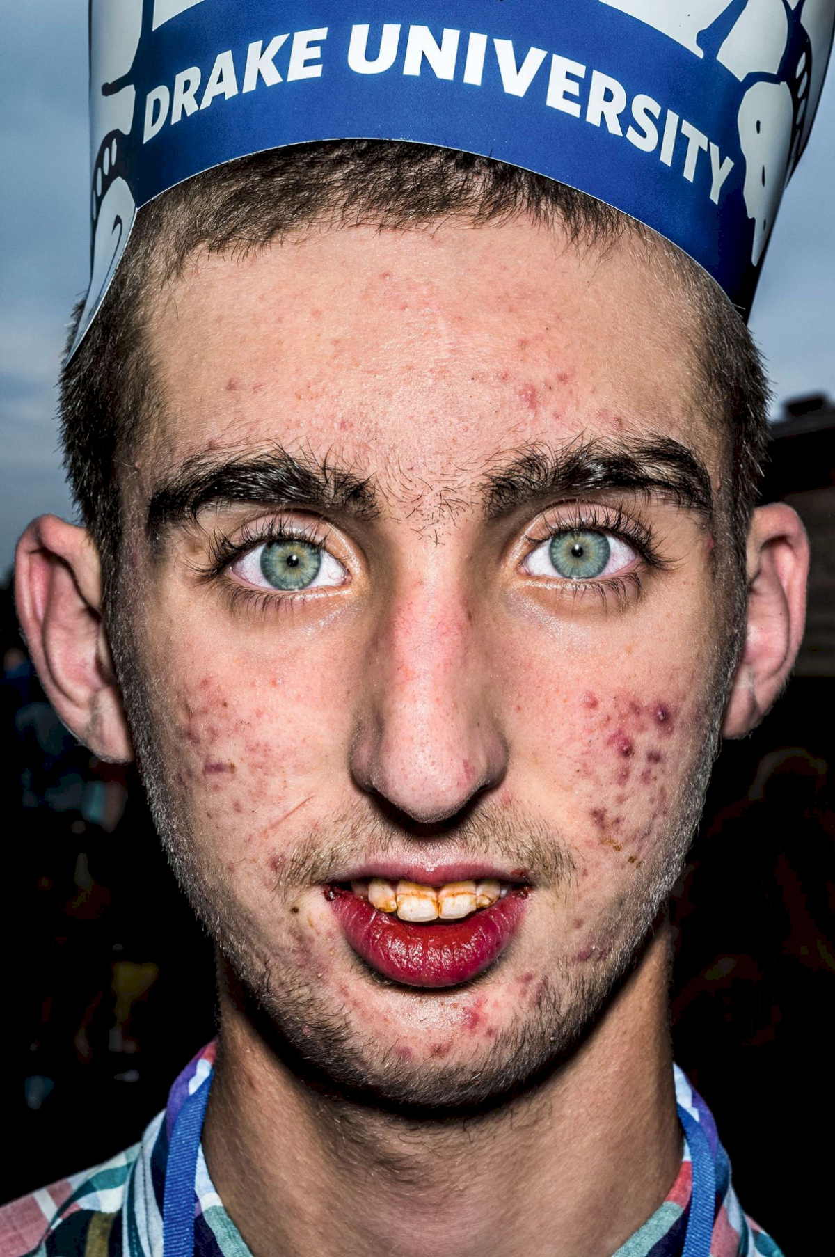 Dewayn, State Fair, Des Moines, Iowa, USA, 2014. © Bruce Gilden / Magnum Photos